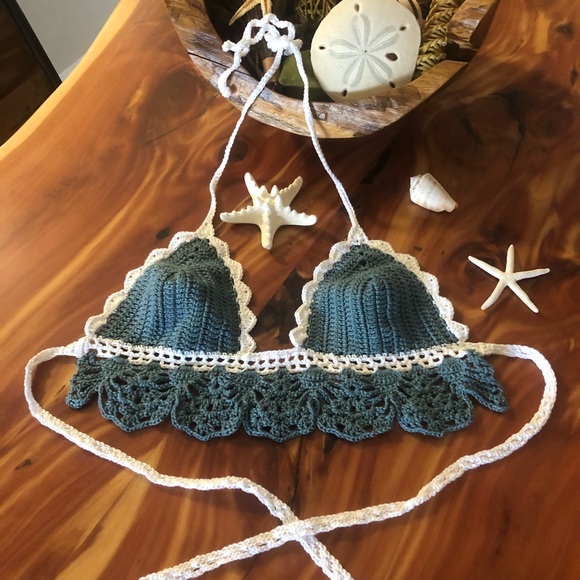 Isabella Handmade Crochet Bikini & Bralette - Picture 9 of 13